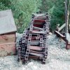 Chain scoops, possibly from an elevator dredge